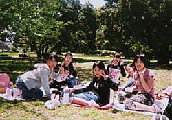 春のハイキング